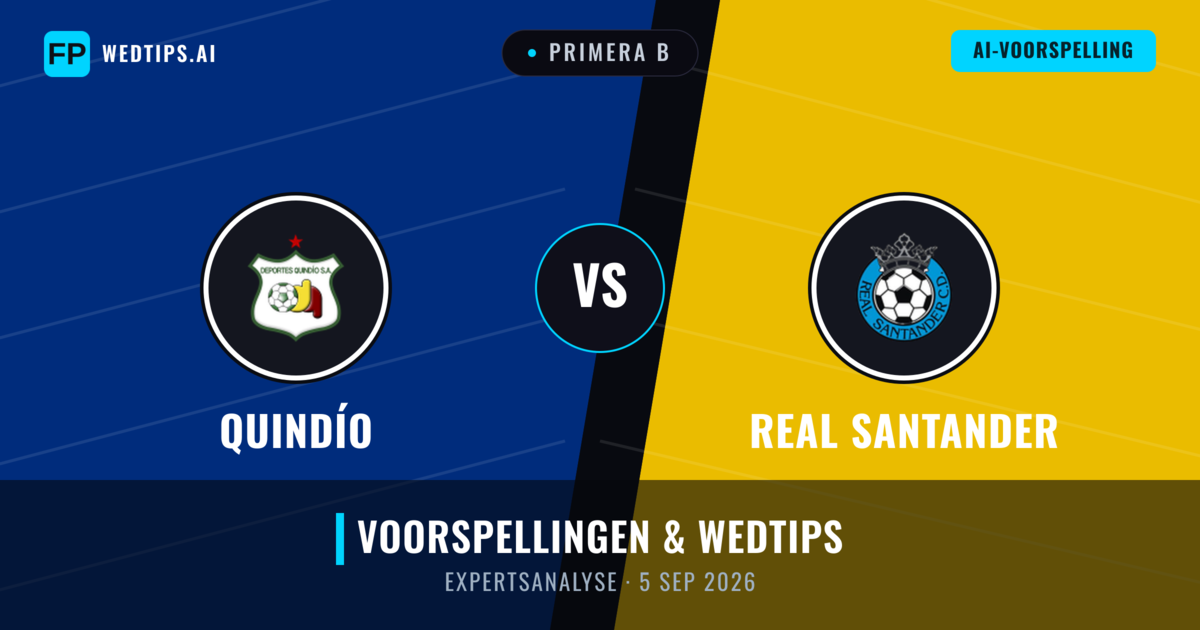 Quindío vs Real Santander — voorspelling en vooruitblik wedstrijd