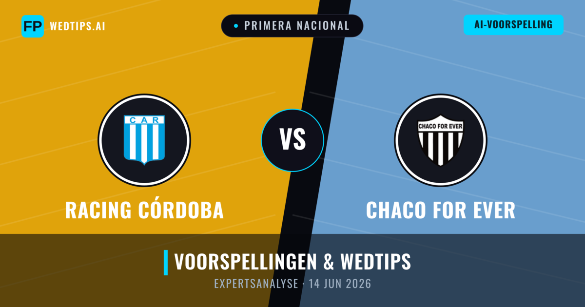 Racing Córdoba vs Chaco For Ever — voorspelling en vooruitblik wedstrijd