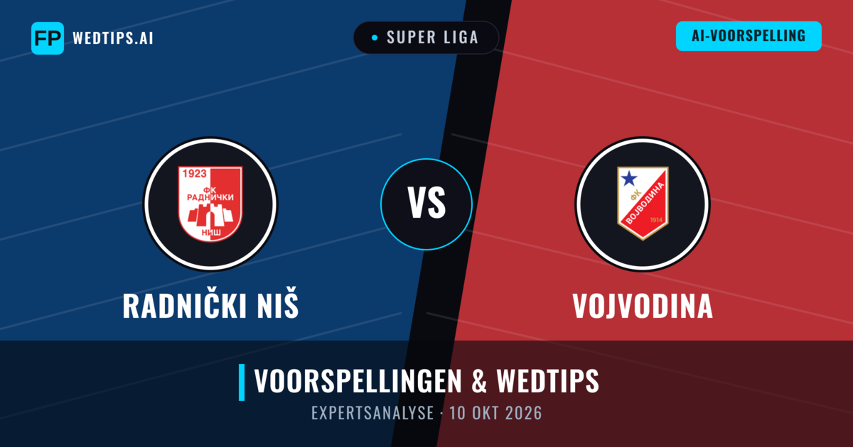 Radnički Niš vs Vojvodina — voorspelling en vooruitblik wedstrijd