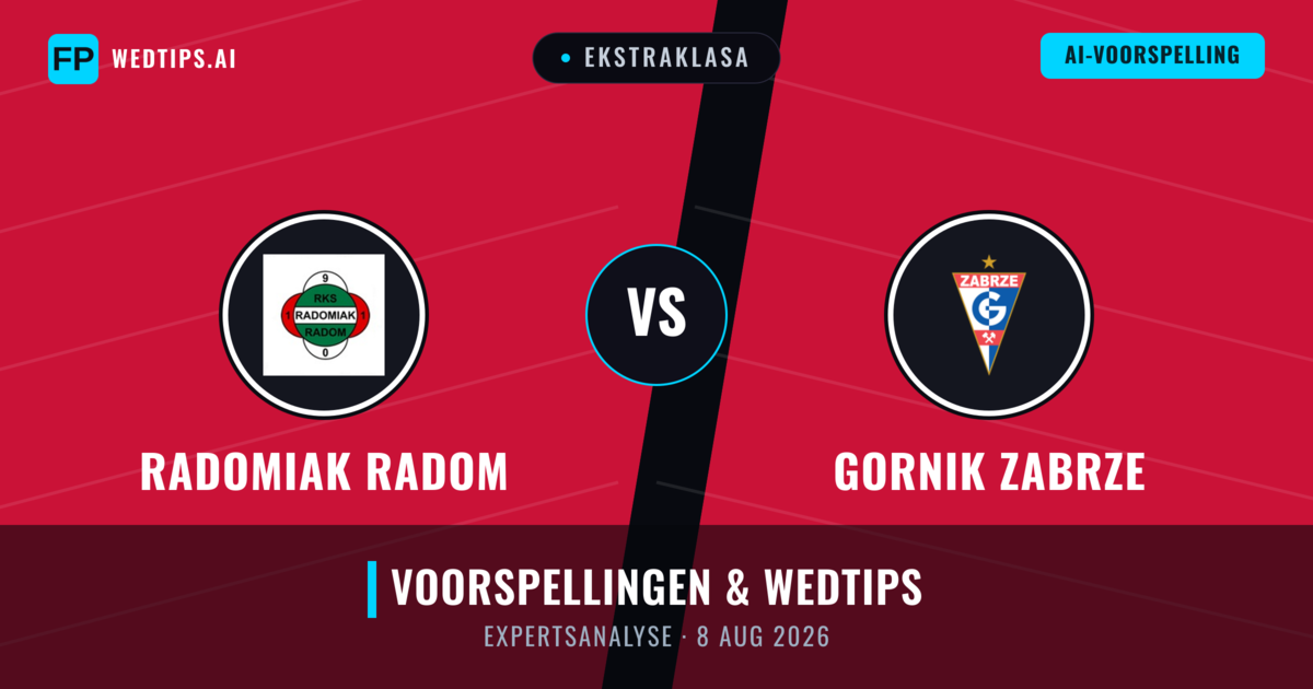 Radomiak Radom vs Gornik Zabrze — voorspelling en vooruitblik wedstrijd