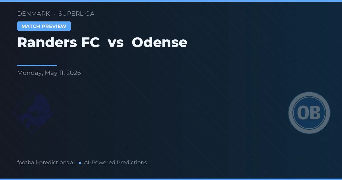 Randers FC vs Odense BK — voorspelling en vooruitblik wedstrijd