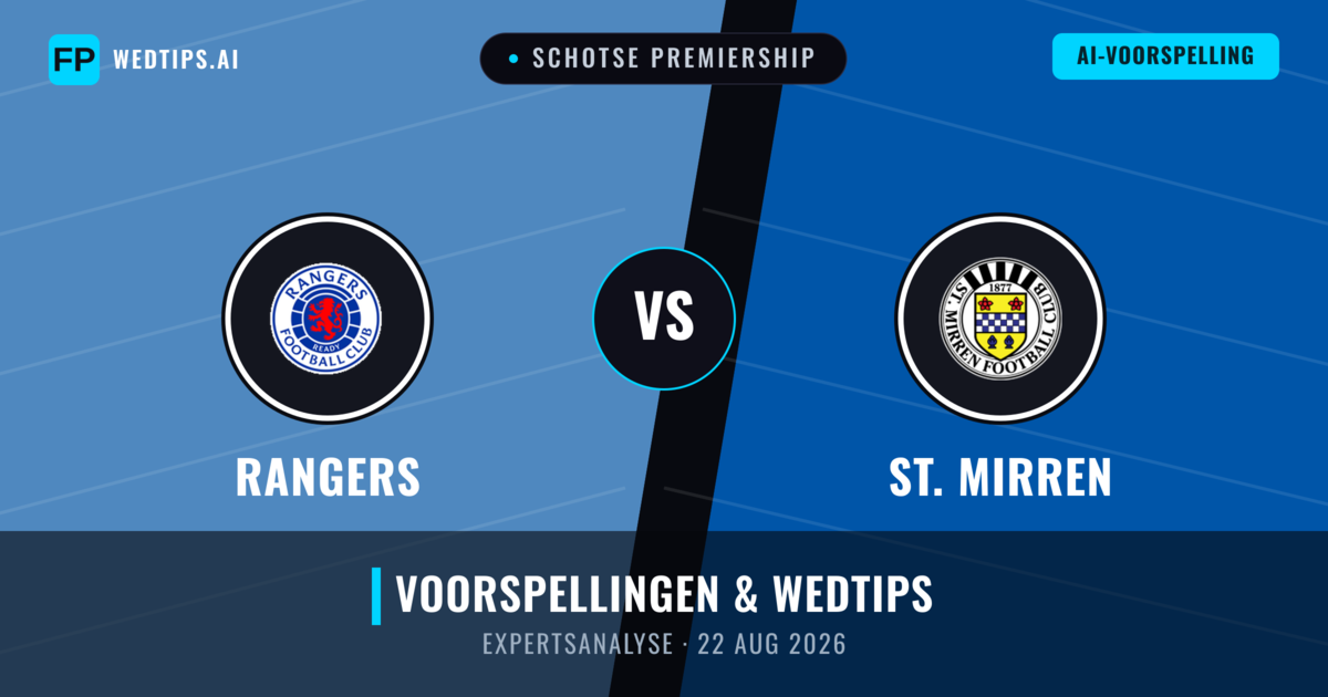 Rangers vs St. Mirren — voorspelling en vooruitblik wedstrijd