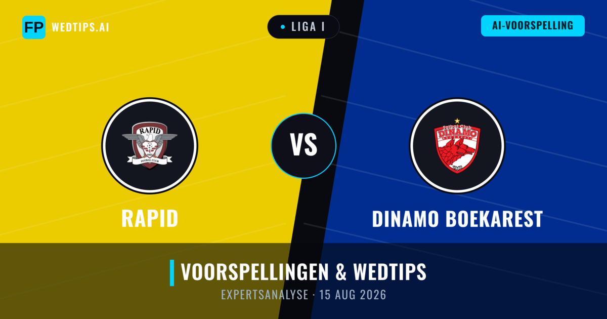 Rapid vs Dinamo Boekarest — voorspelling en vooruitblik wedstrijd