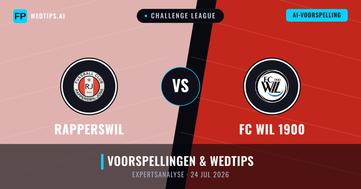 Rapperswil vs FC WIL 1900 — voorspelling en vooruitblik wedstrijd
