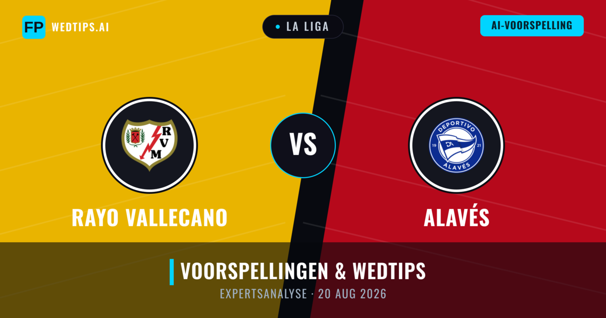 Rayo Vallecano vs Alavés — voorspelling en vooruitblik wedstrijd