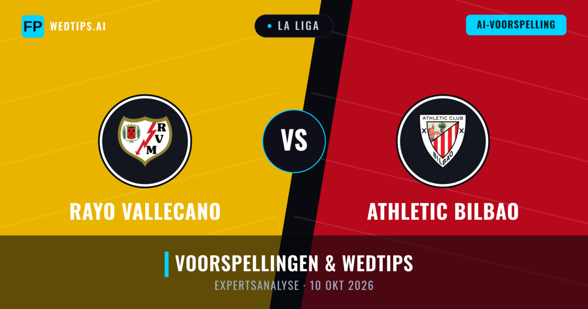 Rayo Vallecano vs Athletic Bilbao — voorspelling en vooruitblik wedstrijd