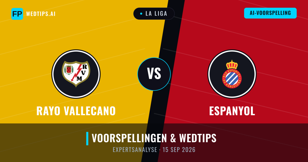 Rayo Vallecano vs Espanyol — voorspelling en vooruitblik wedstrijd