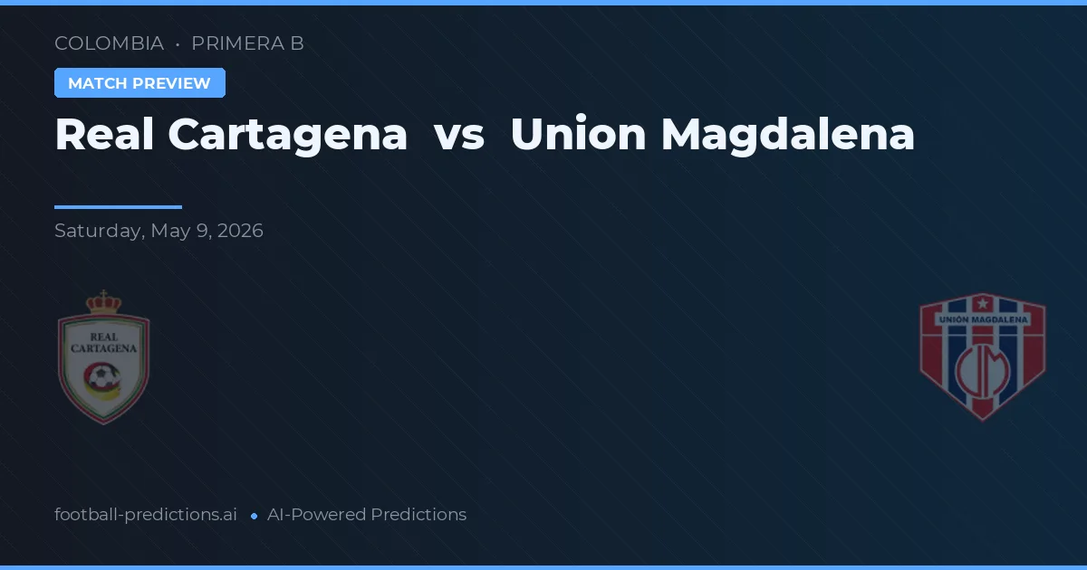 Real Cartagena vs Union Magdalena — voorspelling en vooruitblik wedstrijd
