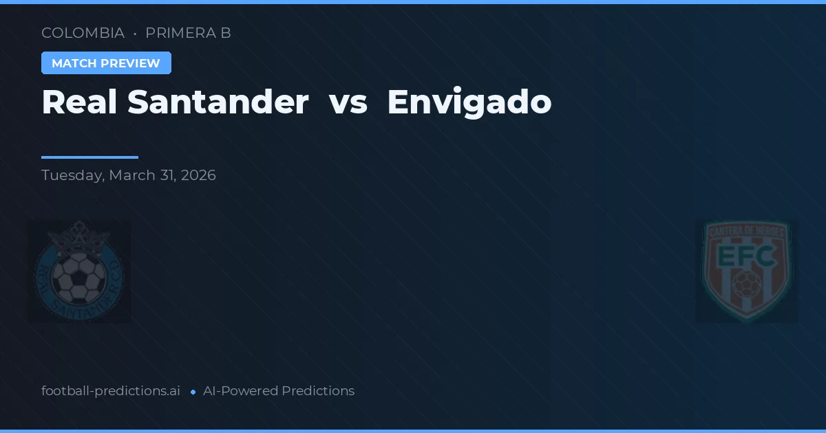 Real Santander vs Envigado — voorspelling en vooruitblik wedstrijd