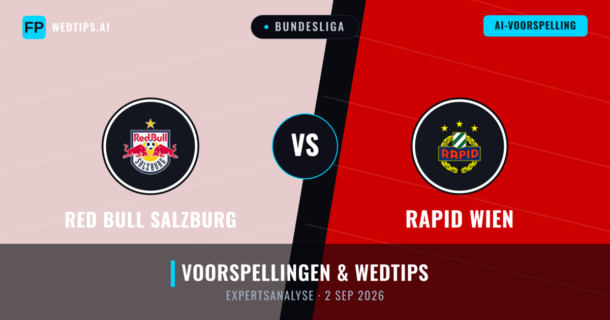 Red Bull Salzburg vs Rapid Wien — voorspelling en vooruitblik wedstrijd