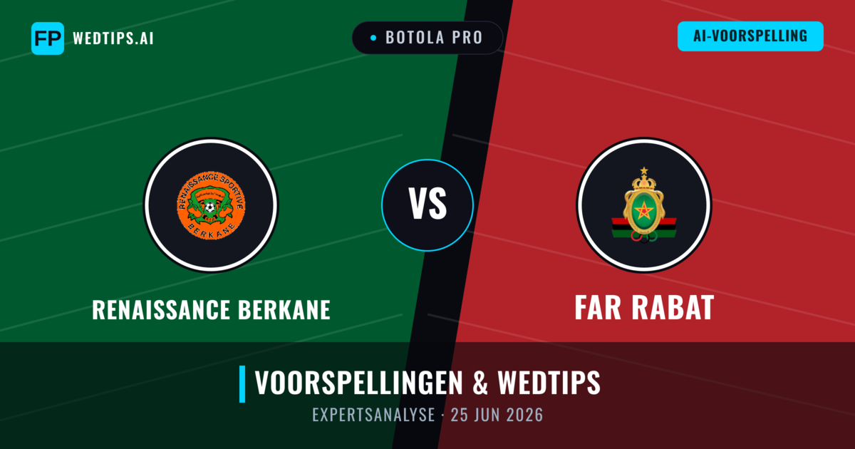 Renaissance Berkane vs FAR Rabat — voorspelling en vooruitblik wedstrijd