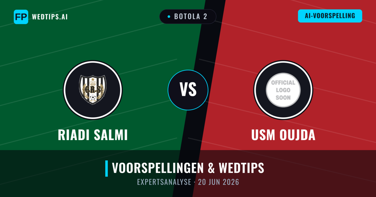 Riadi Salmi vs USM Oujda — voorspelling en vooruitblik wedstrijd
