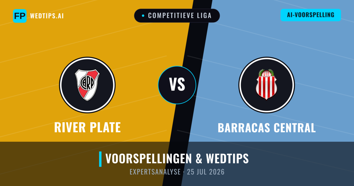 River Plate vs Barracas Central — voorspelling en vooruitblik wedstrijd