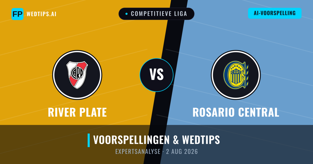 River Plate vs Rosario Central — voorspelling en vooruitblik wedstrijd