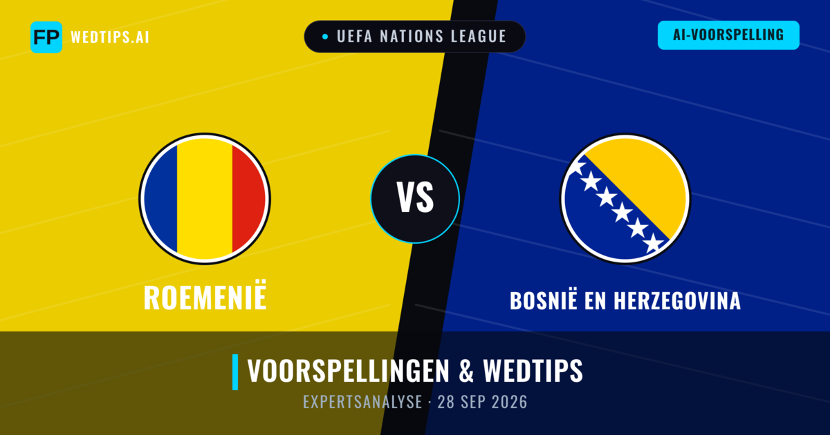 Roemenië vs Bosnië en Herzegovina — voorspelling en vooruitblik wedstrijd