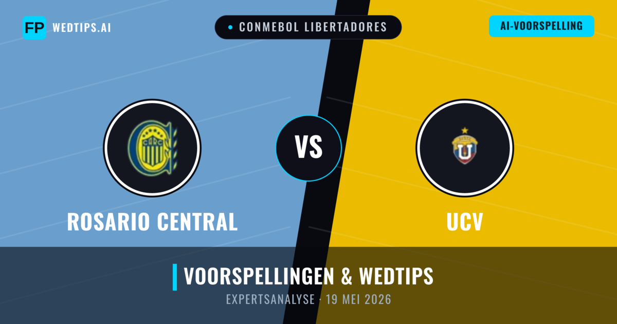 Rosario Central vs UCV — voorspelling en vooruitblik wedstrijd