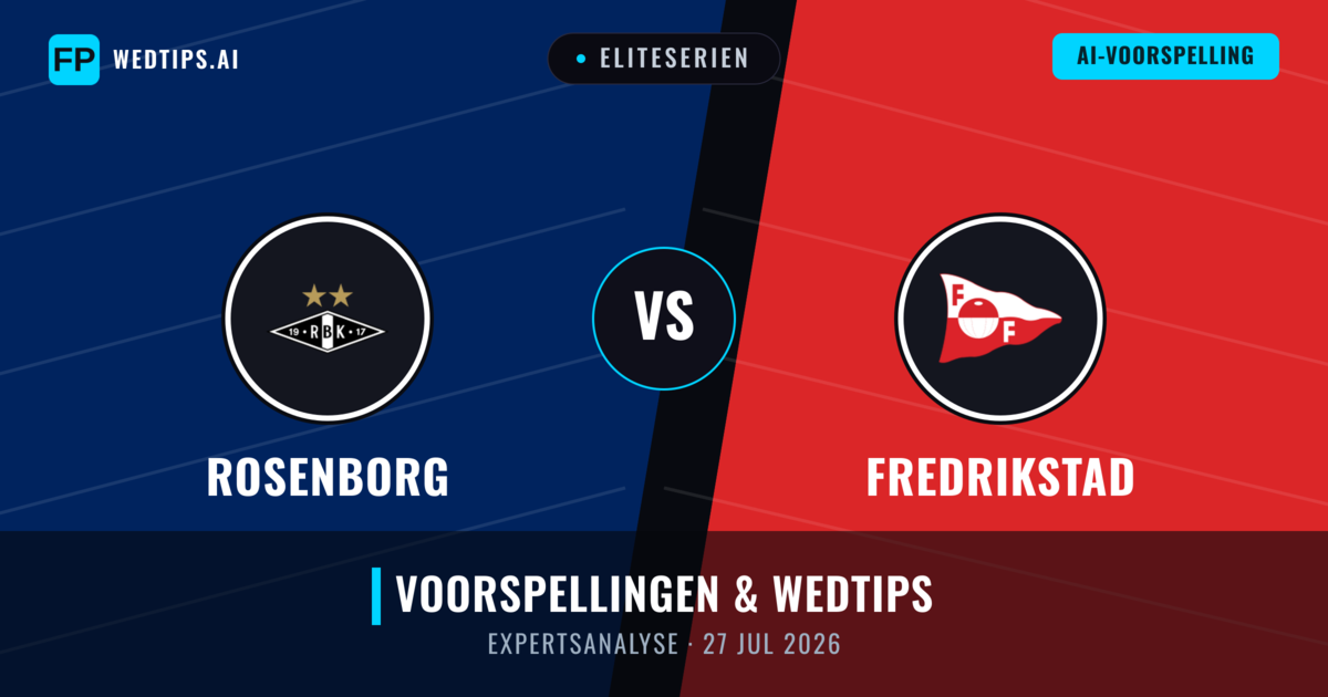Rosenborg vs Fredrikstad — voorspelling en vooruitblik wedstrijd