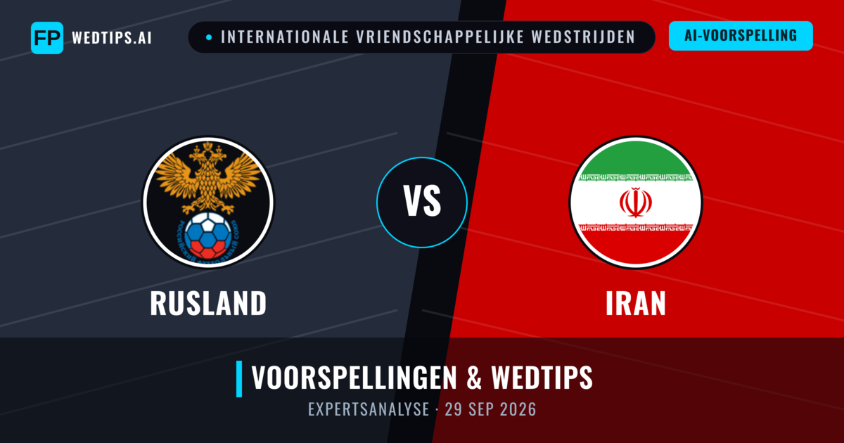 Rusland vs Iran — voorspelling en vooruitblik wedstrijd