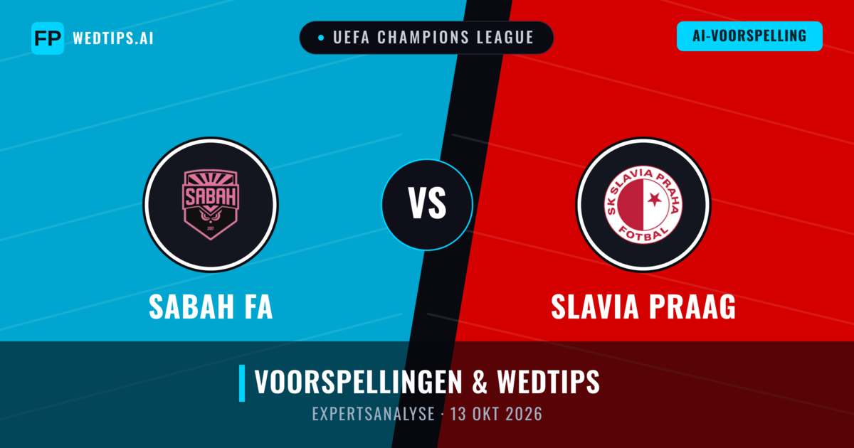 Sabah FA vs Slavia Praag — voorspelling en vooruitblik wedstrijd