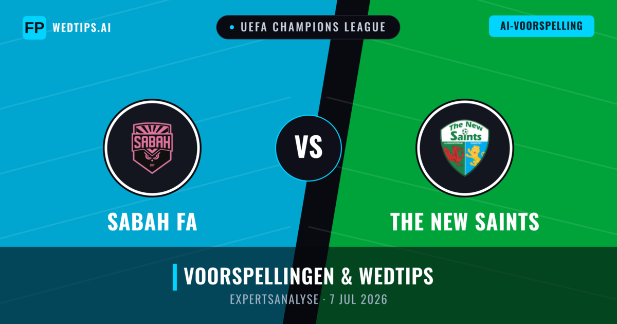 Sabah FA vs The New Saints — voorspelling en vooruitblik wedstrijd