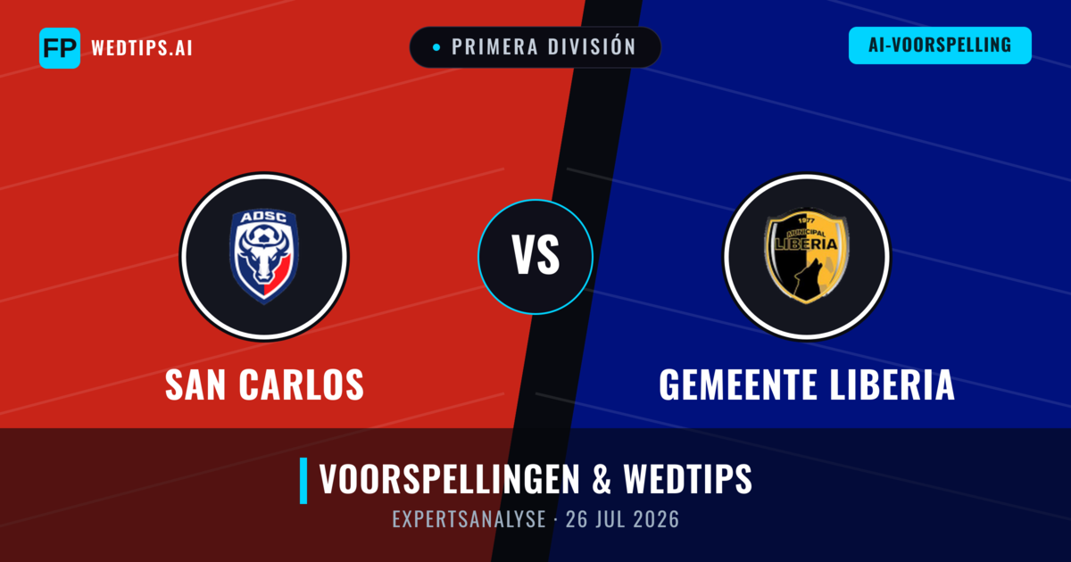San Carlos vs Gemeente Liberia — voorspelling en vooruitblik wedstrijd