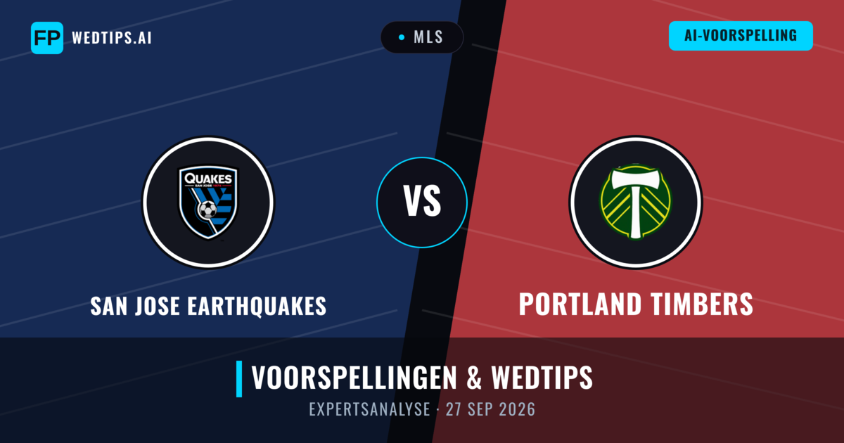 San Jose Earthquakes vs Portland Timbers — voorspelling en vooruitblik wedstrijd