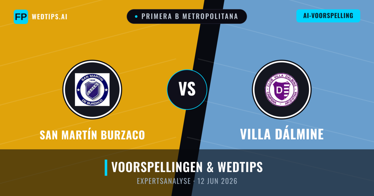 San Martín Burzaco vs Villa Dálmine — voorspelling en vooruitblik wedstrijd