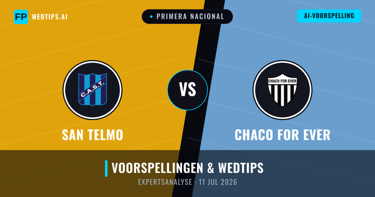 San Telmo vs Chaco For Ever — voorspelling en vooruitblik wedstrijd