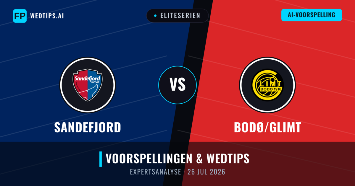 Sandefjord vs Bodø/Glimt — voorspelling en vooruitblik wedstrijd