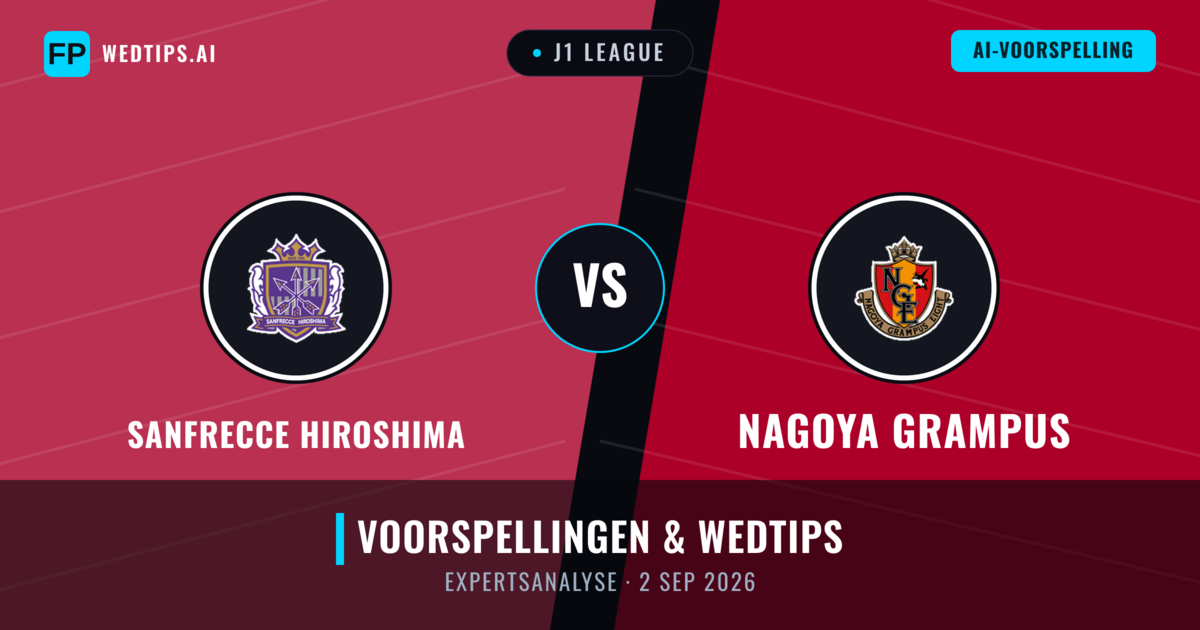 Sanfrecce Hiroshima vs Nagoya Grampus — voorspelling en vooruitblik wedstrijd