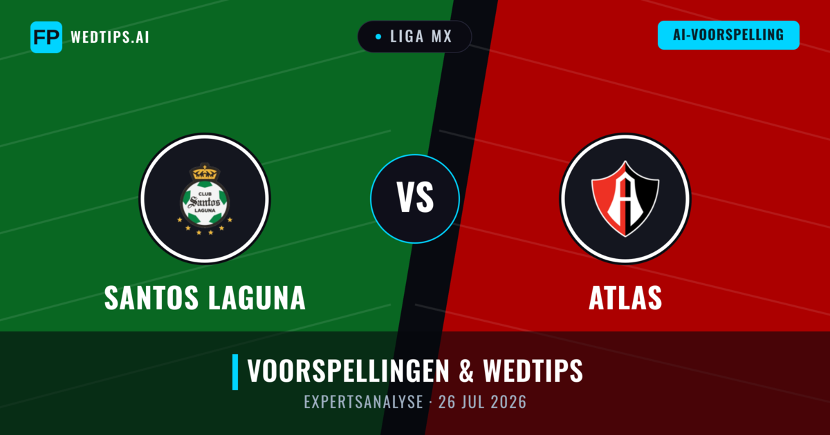 Santos Laguna vs Atlas — voorspelling en vooruitblik wedstrijd