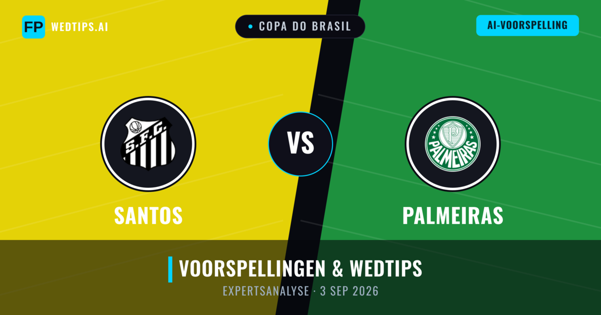 Santos vs Palmeiras — voorspelling en vooruitblik wedstrijd