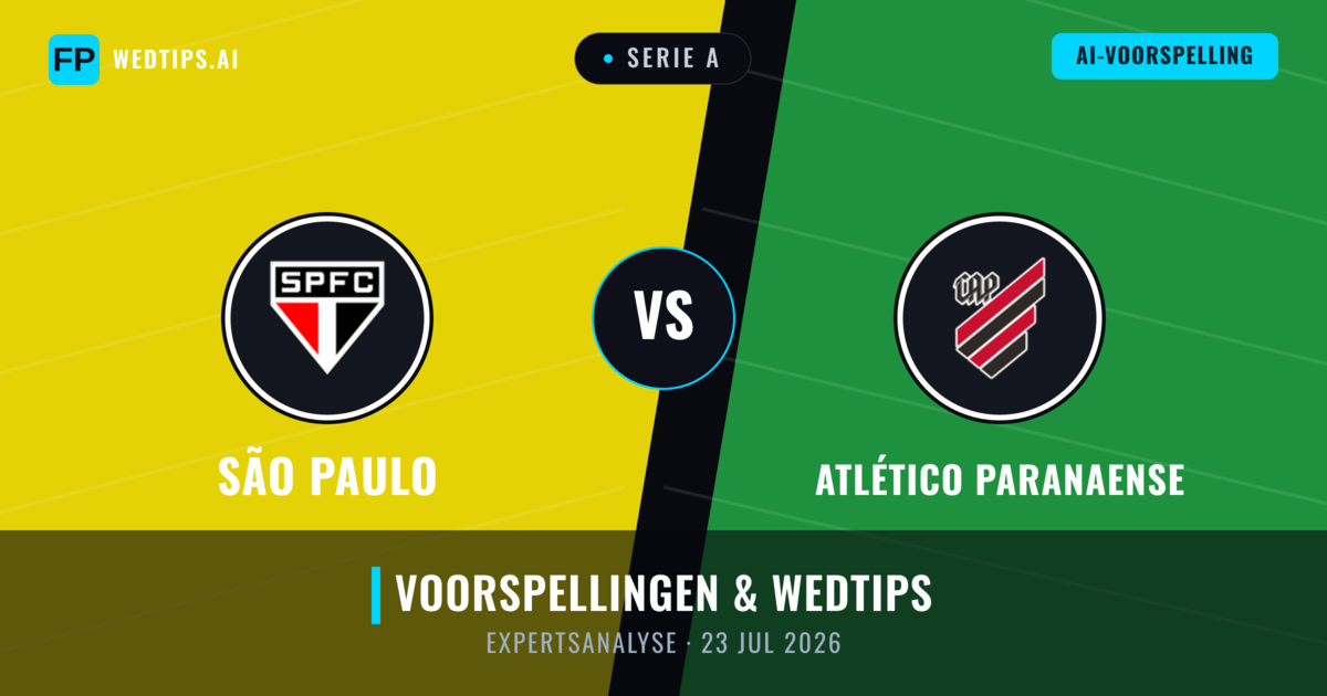 São Paulo vs Atlético Paranaense — voorspelling en vooruitblik wedstrijd