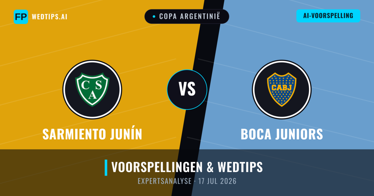 Sarmiento Junín vs Boca Juniors — voorspelling en vooruitblik wedstrijd