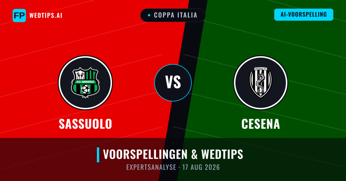 Sassuolo vs Cesena — voorspelling en vooruitblik wedstrijd