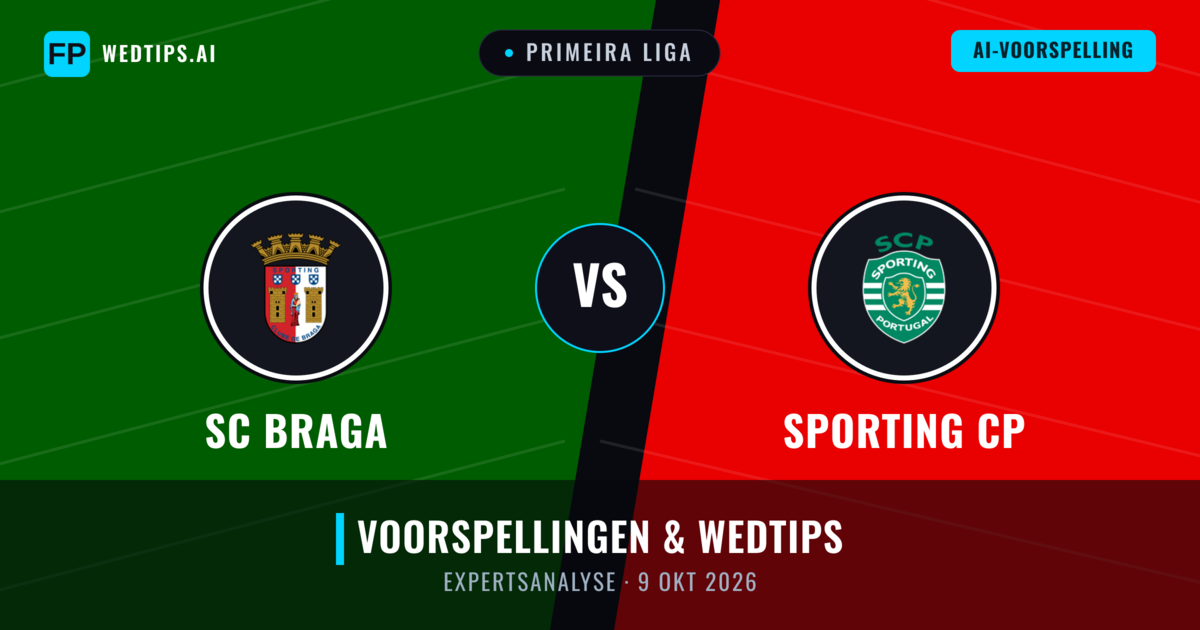 SC Braga vs Sporting CP — voorspelling en vooruitblik wedstrijd
