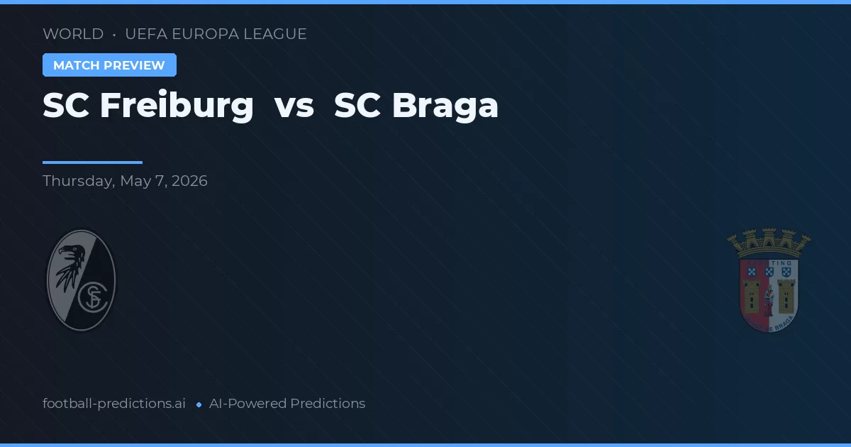 SC Freiburg vs SC Braga preview