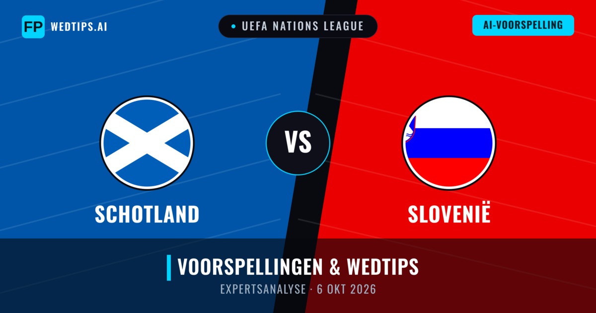 Schotland vs Slovenië — voorspelling en vooruitblik wedstrijd