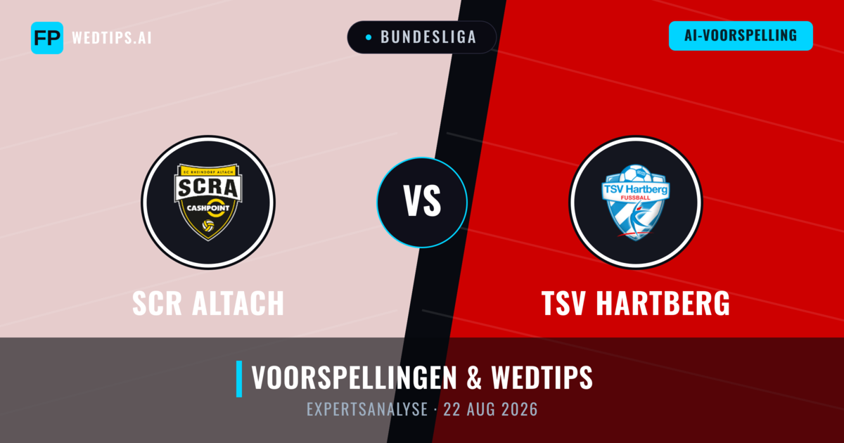 SCR Altach vs TSV Hartberg — voorspelling en vooruitblik wedstrijd