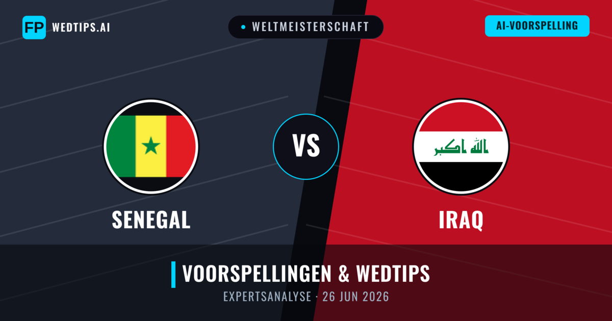Senegal vs Iraq — voorspelling en vooruitblik wedstrijd