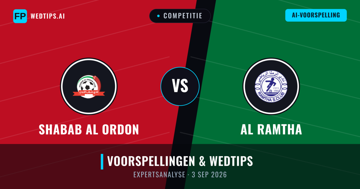 Shabab Al Ordon vs Al Ramtha — voorspelling en vooruitblik wedstrijd