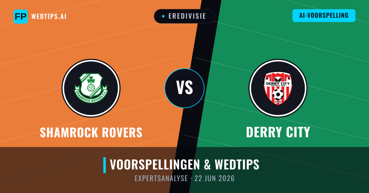 Shamrock Rovers vs Derry City — voorspelling en vooruitblik wedstrijd