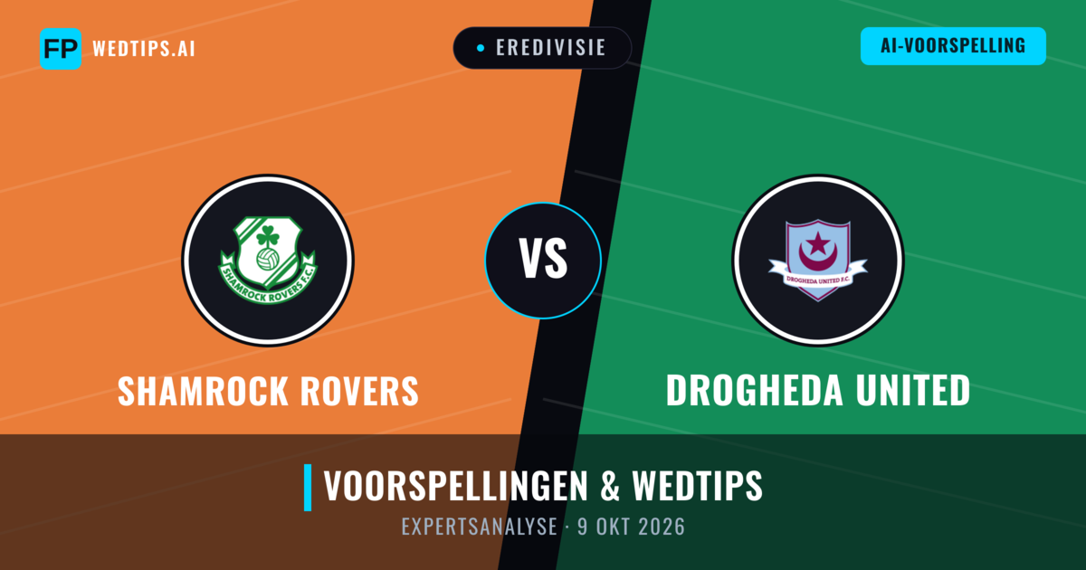 Shamrock Rovers vs Drogheda United — voorspelling en vooruitblik wedstrijd
