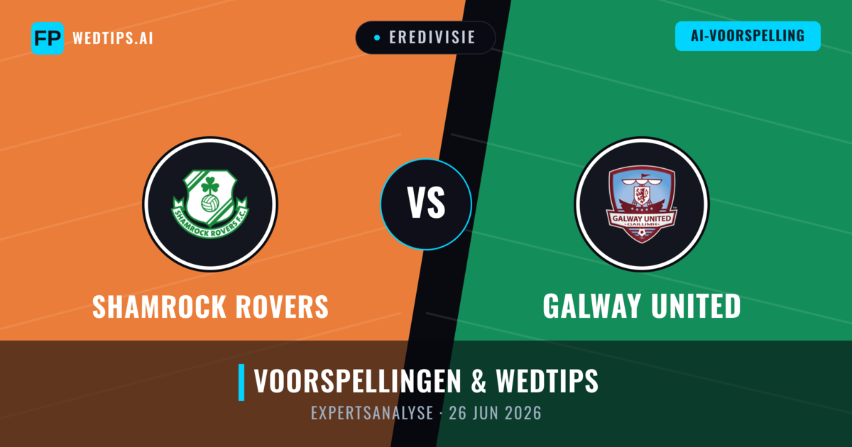 Shamrock Rovers vs Galway United — voorspelling en vooruitblik wedstrijd