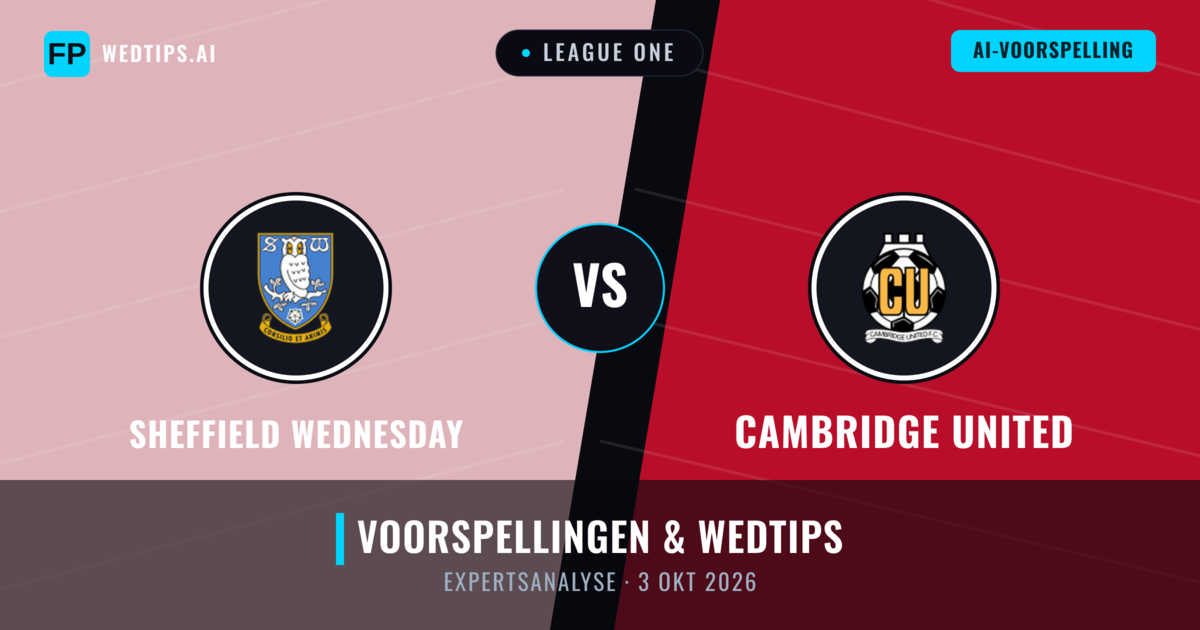 Sheffield Wednesday vs Cambridge United — voorspelling en vooruitblik wedstrijd