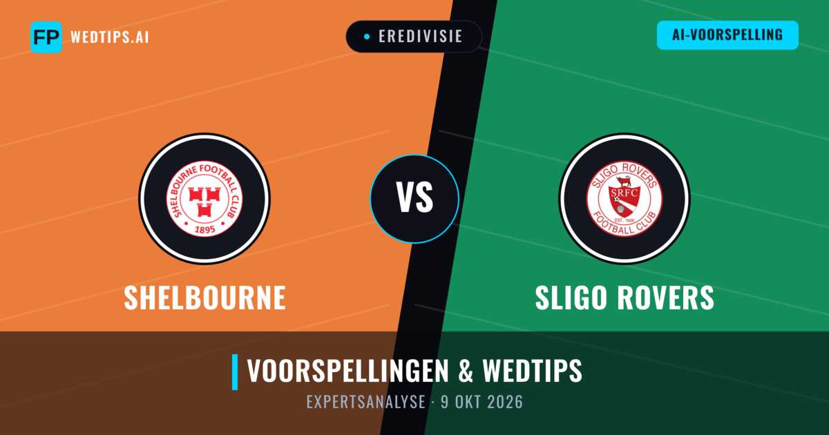 Shelbourne vs Sligo Rovers — voorspelling en vooruitblik wedstrijd