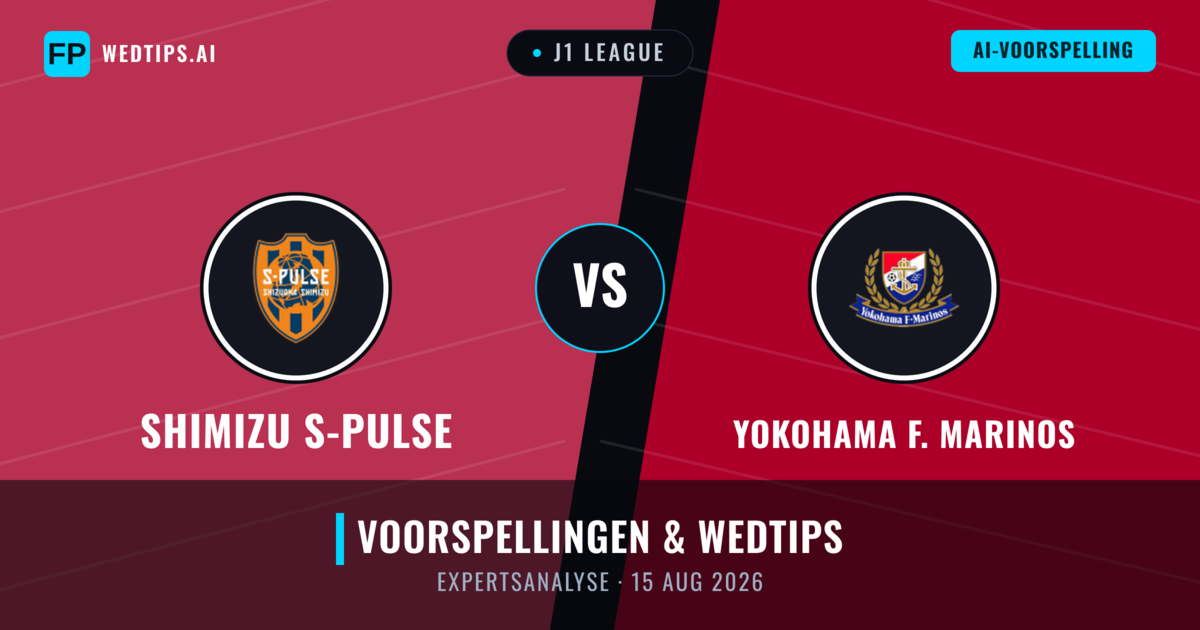 Shimizu S-Pulse vs Yokohama F. Marinos — voorspelling en vooruitblik wedstrijd