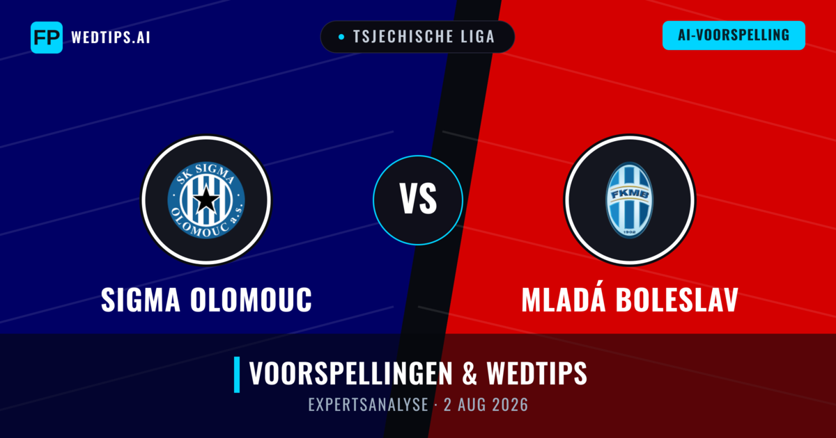 Sigma Olomouc vs Mladá Boleslav — voorspelling en vooruitblik wedstrijd
