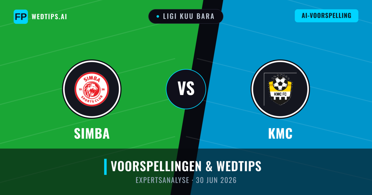Simba vs KMC — voorspelling en vooruitblik wedstrijd