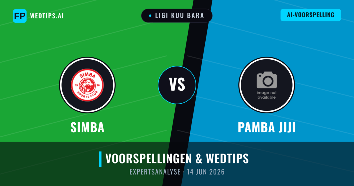 Simba vs Pamba Jiji — voorspelling en vooruitblik wedstrijd